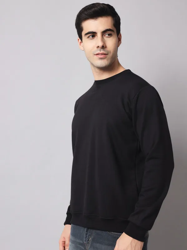 Black_Men's_Sweatshirt__Comfortable,_Stylish_And_Trendy_Casual_Wear