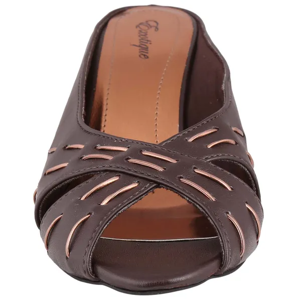 Exotique_Women's_Brown_Fashion_Slip-on(EL0002BR)