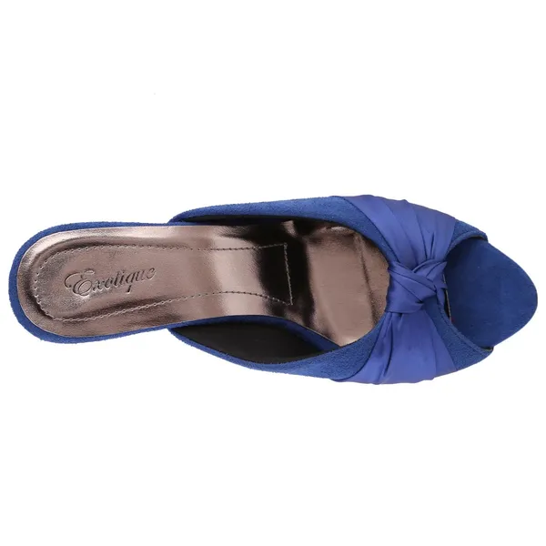 Exotique_Women's_Blue_Fashion_Slip-on(EL0003BL)