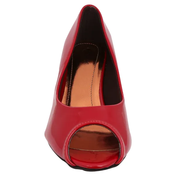 Exotique_Women's_Red_Formal_Peeptoe(EL0008RD)