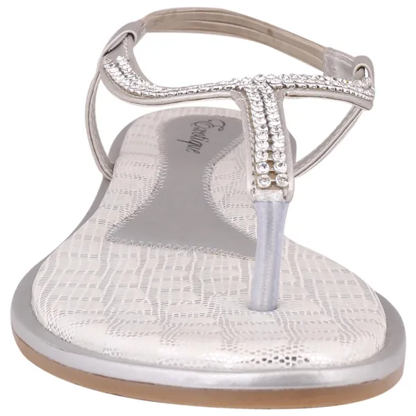 Exotique_Women's_Silver_Flat_Sandal(EL0013SI)