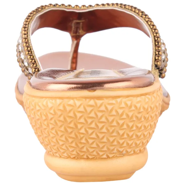 Exotique_Women's_Bronze_Party-wear_Slip-on(EL0014BZ)