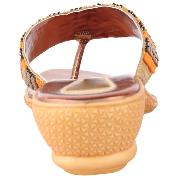 Exotique_Women's_Bronze_Party-wear_Slip-on(EL0015BZ)