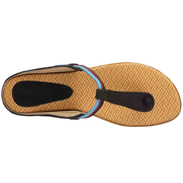 Exotique_Women's_Black_Flat_Slip-on(EL0019BK)