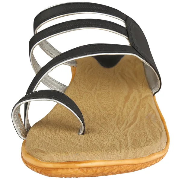 Exotique_Women's_Black_Wedge_Slip-on(EL0020BK)