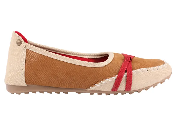Exotique_Women's_Red_Casual_Ballerina(EL0028RD)