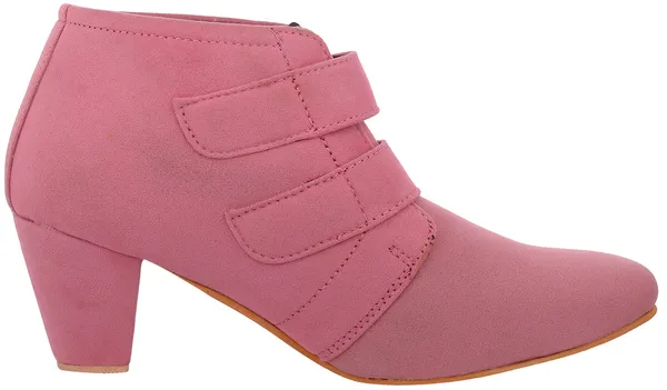 Exotique_Women's_Pink_Casual_Boots(EL0031PK)