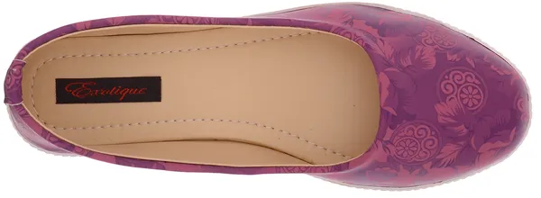 Exotique_Women's_Fushia_Ballerina_Shoe(EL0035FU)
