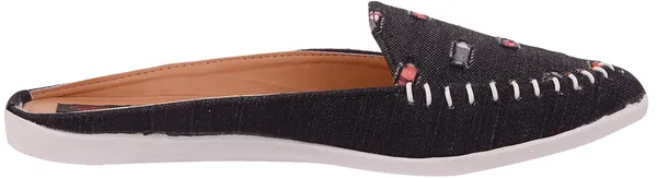 Exotique_Women's_Black_Casual_Slip-On(EL0039BK)