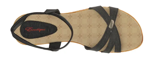 Exotique_Women's_Black_Casual_Sandal(EL0044BK)