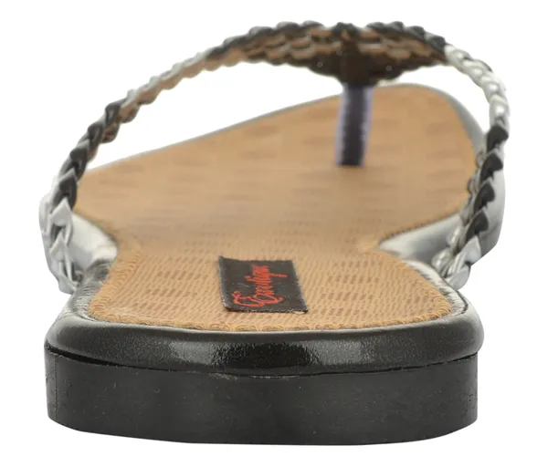 Exotique_Women's_Black_Multi_Casual_Slip-on(EL0047BK)