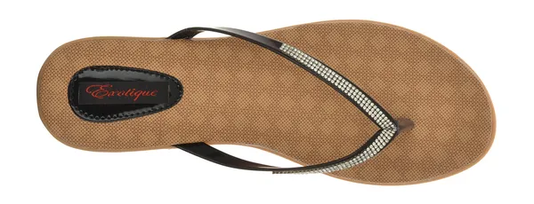 Exotique_Women's_Black_Casual_Slip-on(EL0048BK)