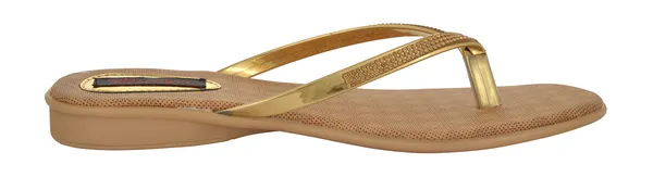 Exotique_Women's_Gold_Casual_Slip-on(EL0048GO)