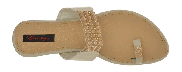 Exotique_Women's_Beige_Fashion_Slip-on(EL0050BG)