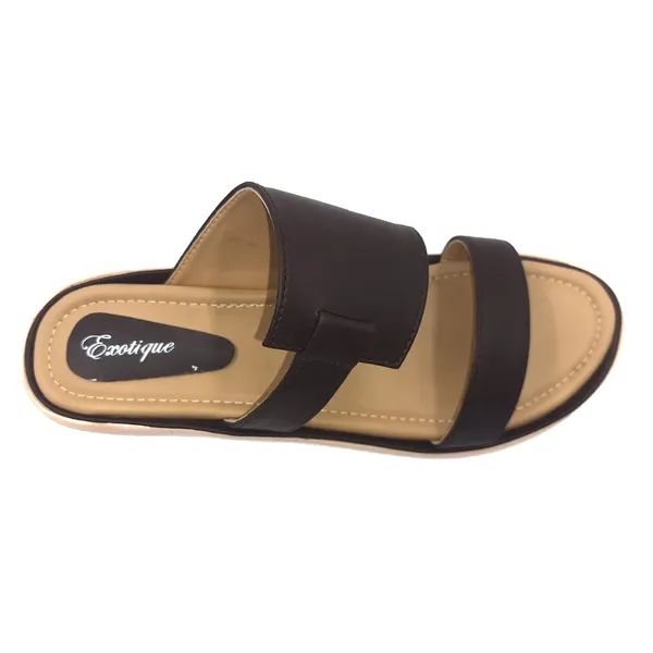 Exotique_Women's_Black_Fashion_Flat_Slip-on_(EL0069BK)_Size_-40