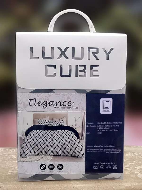 Luxury_Cube_Elegance_Collection_Double_Bedsheet