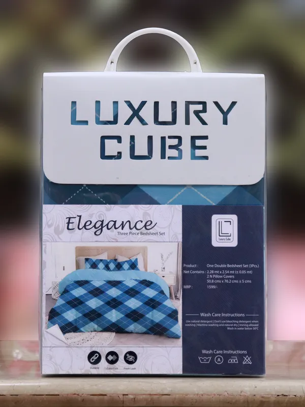 Luxury_Cube_Elegance_Collection_Double_Bedsheet