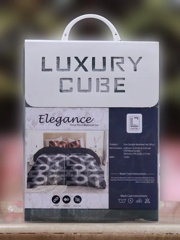 Luxury_Cube_Elegance_Collection_Double_Bedsheet