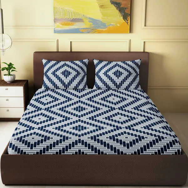 Luxury_Cube_Elegance_Collection_Double_Bedsheet