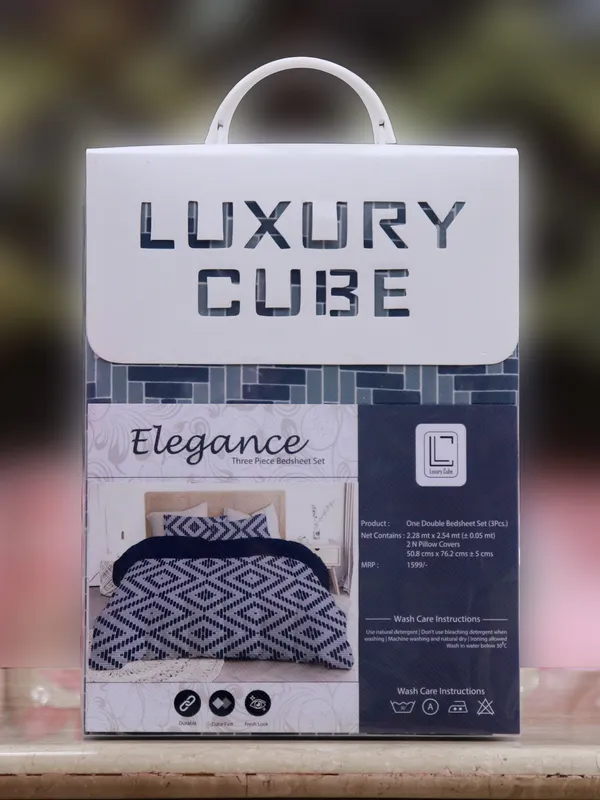 Luxury_Cube_Elegance_Collection_Double_Bedsheet