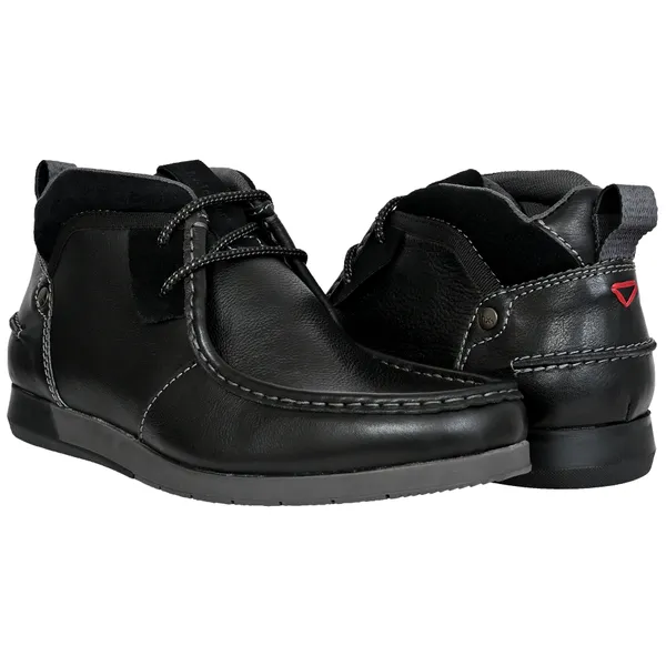 Black_Leather_Formal_Lace-Up_Chuckka_Boots_For_Men