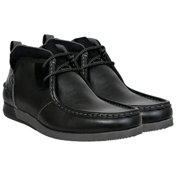 Black_Leather_Formal_Lace-Up_Chuckka_Boots_For_Men