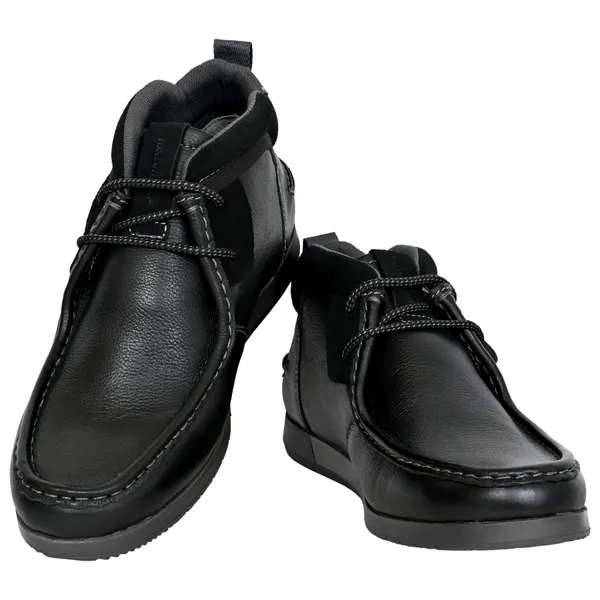 Black_Leather_Formal_Lace-Up_Chuckka_Boots_For_Men
