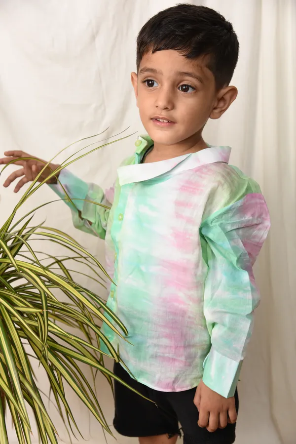 Multicolor_Shirt_For_Boys_|_Tie-Dye_Cotton