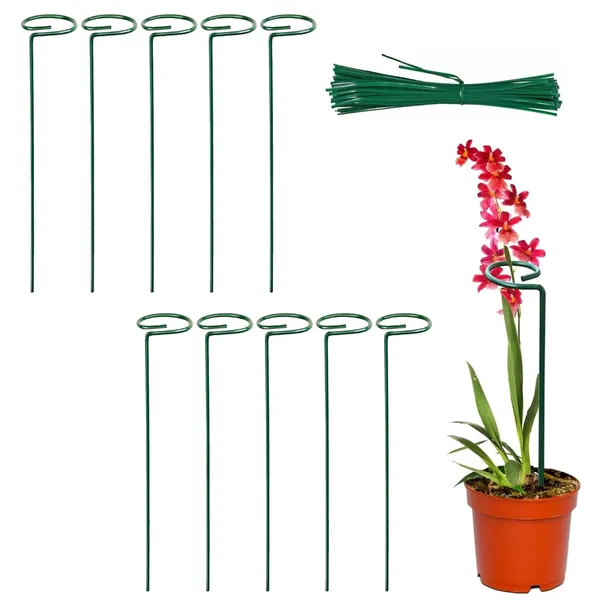 Pack_Of_10_White_Premium_Metal_Plant_Support_Stakes_18_inch