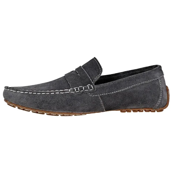 Dark_Grey_Suede_Men's_Formal_Slip-On_Driving_Shoes_with_Memory_Foam