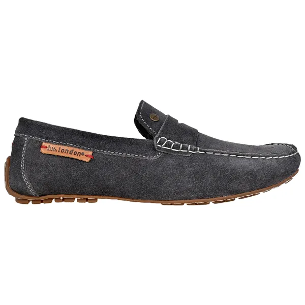 Dark_Grey_Suede_Men's_Formal_Slip-On_Driving_Shoes_with_Memory_Foam
