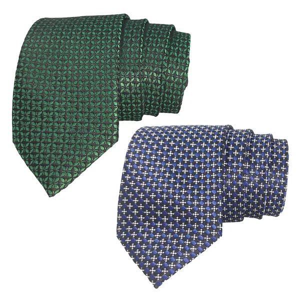 Exotique_Green_&_Black_Microfiber_Neck_tie_Combo_For_Men_(ET0028MU)