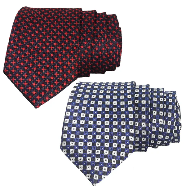 Exotique_Red_Multi_&_Blue_Multi_Microfiber_Neck_tie_Combo_For_Men_(ET0043MU)