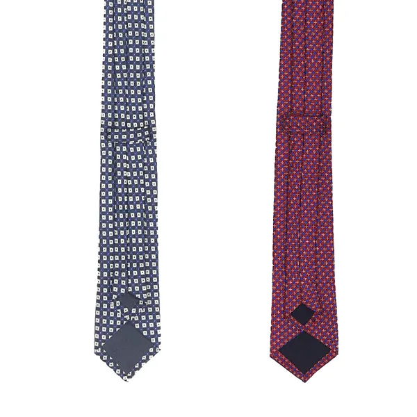 Exotique_Blue_Multi_&_Red_Multi_Microfiber_Neck_tie_Combo_For_Men_(ET0048MU)