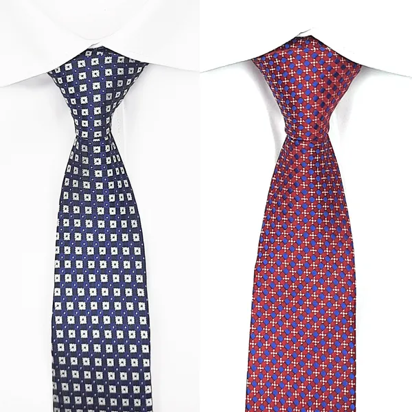 Exotique_Blue_Multi_&_Red_Multi_Microfiber_Neck_tie_Combo_For_Men_(ET0048MU)