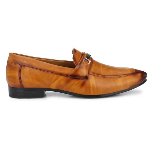 Tan_Brown_Napa_Leather_And_Pu_Slip_On_Slip-On_For_Men