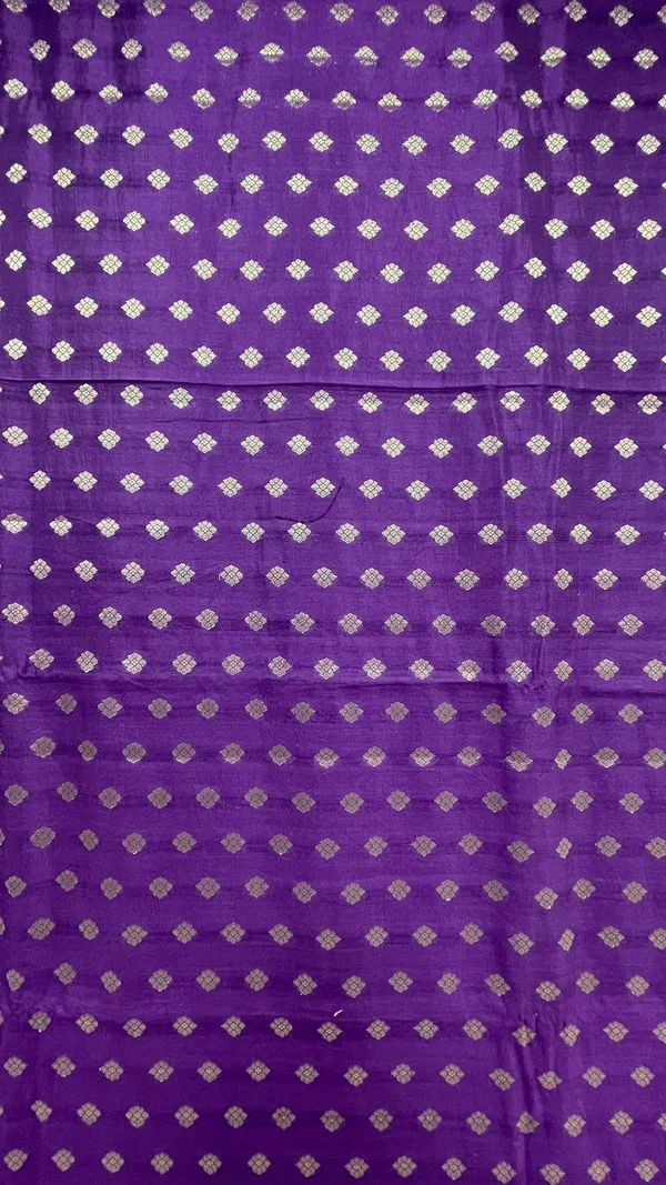 Humairah_Pure_Handwoven_Purple_Chiniya_Silk_Gold_Zari_Booti_Paisley_Mina_Anchal_with_Paisley_Mina_Zari_Border_Banarasi_Saree_with_Purple_Blouse_piece