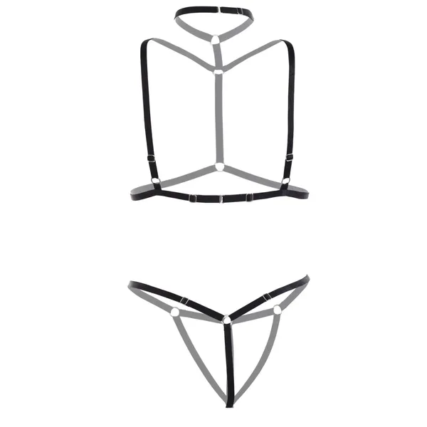 Black_Bondage_Harness_Lingerie_Set_For_Women