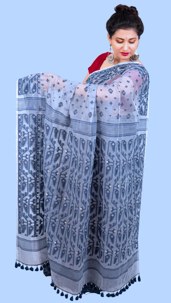 Black_Resham_Cotton_Jamdani_Saree-Kale_Rang_Pe_Tu_Ghumaan_Kar