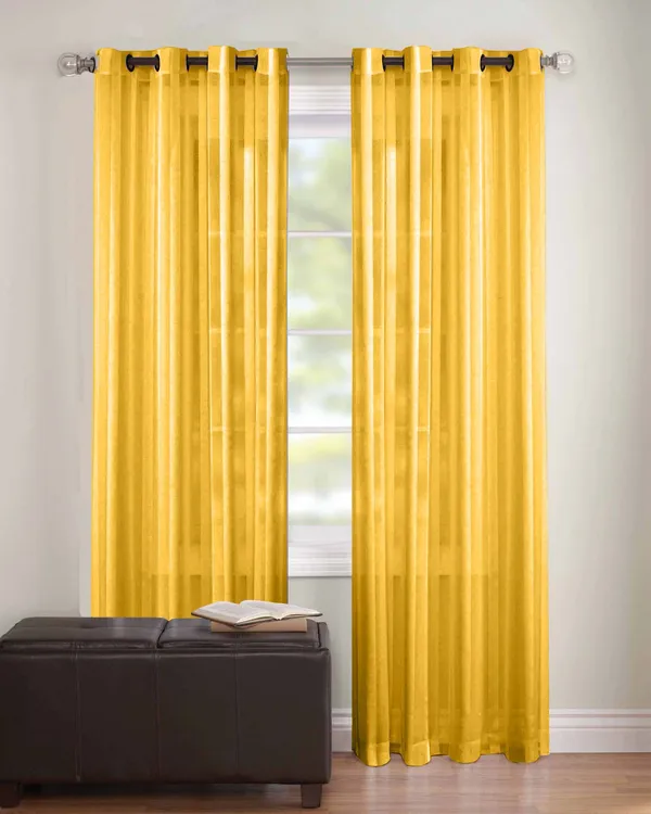 Pack_of_2_Cotton_Yellow_Solid_Sheer_Eyelet_Curtain_Set_for_Window_and_Door