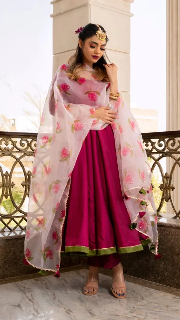 Elegant_Magenta_Purple_Anarkali_Set_with_Organza_Dupatta_-_Festive_Collection_🌸"