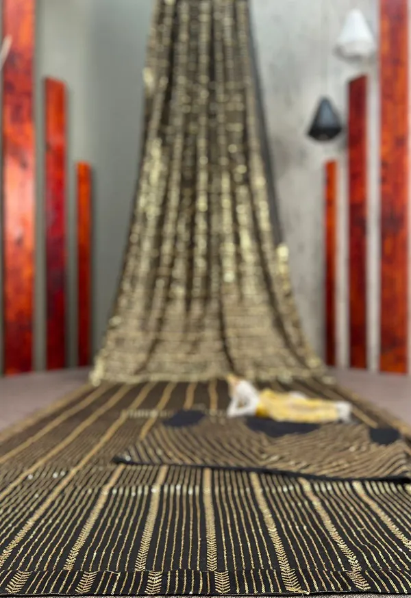 Elegent_Designer_Georgette_Sequence_Work_Saree
