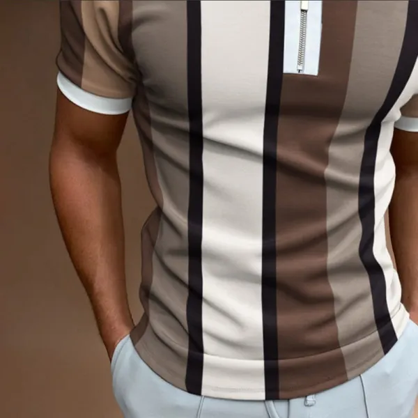 Brown_Designer_Collar_T-Shirts