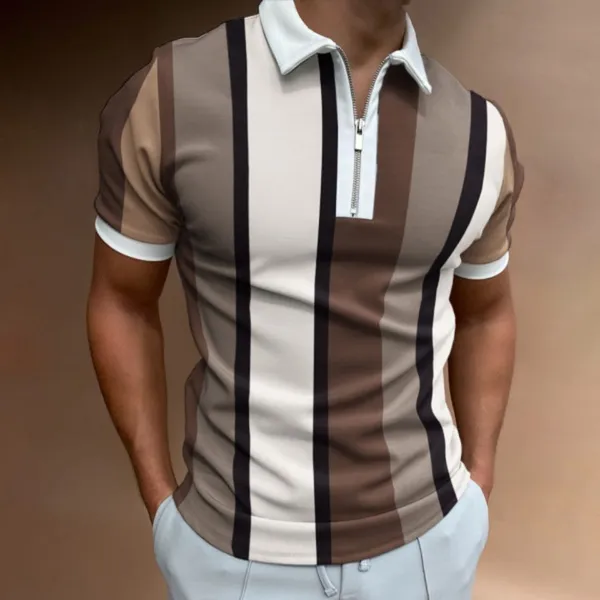 Brown_Designer_Collar_T-Shirts