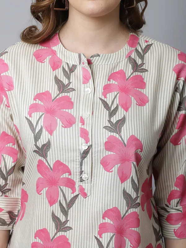Pink_Viscose_Printed_Short_Kurti