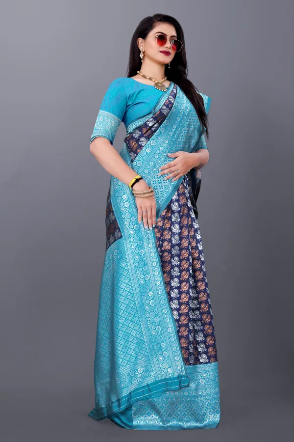Extraordinary_Silk_Saree_With_Ebullience_Blouse_Piece