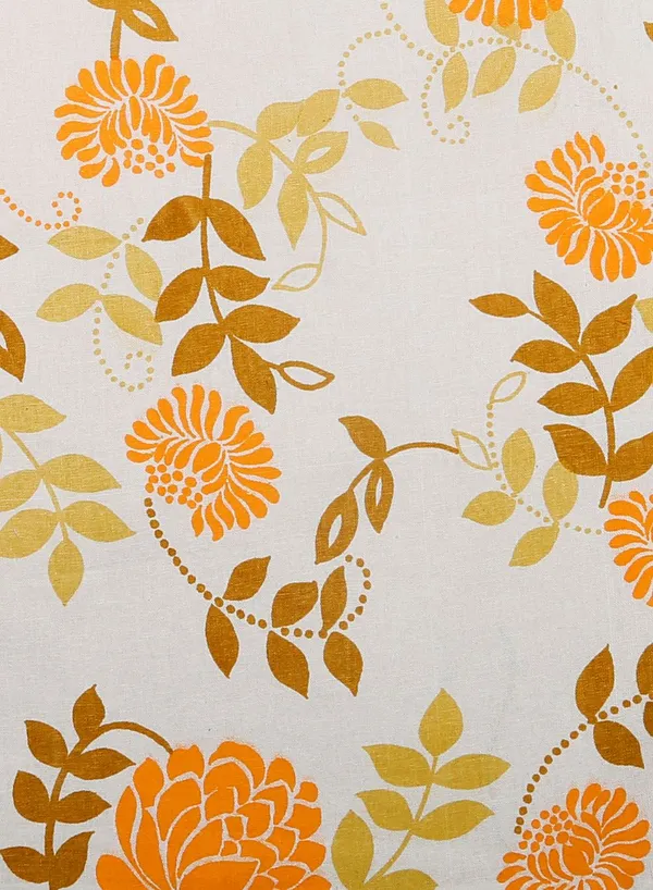 Pack_of_18_Pieces_Cotton_Orange_Floral_Printed_Place_Mat_With_Napkins_for_Dining_and_Center_Table