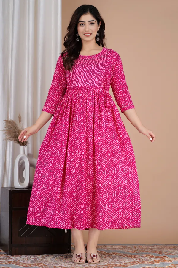 Rani_Maternity_Kurta_|_Pure_Cotton_Rayon_Feeding/Maternity_Kurta_For_Her