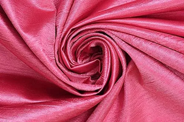 Polyester_Fabric_Flower_Design_Floral_and_Plain_-Modern_Silk_Look_parde_for_Home,_Living_Room,_Bedroom,_Offices_(Maroon)_-_Set_of_3_Pc