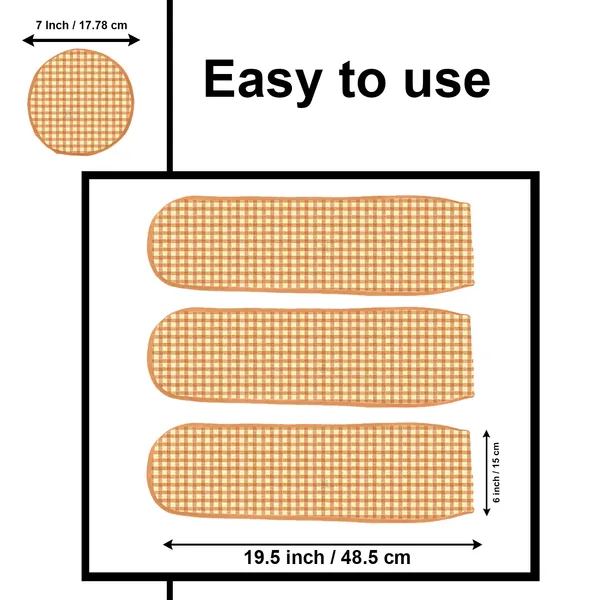 3_Blade_Ceiling_Fan_Cover_With_Adjustable_Elastic_Closure_(Material-_PVC,_Size-[Blades_19.5X6Inch,_Motor_Cover_Size-7_Inch],_Color-_Brown)
